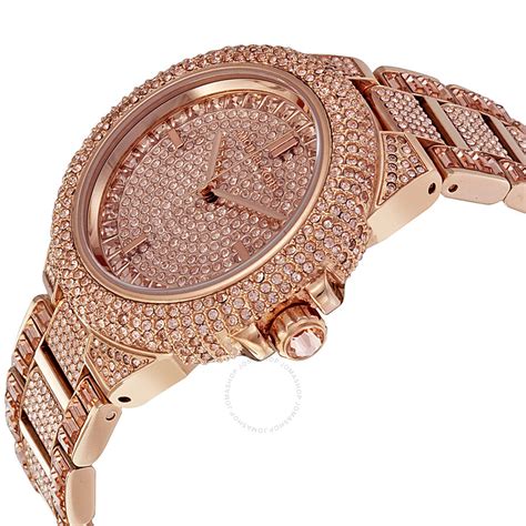 michael kors ladies watch rose gold|mk pink watch.